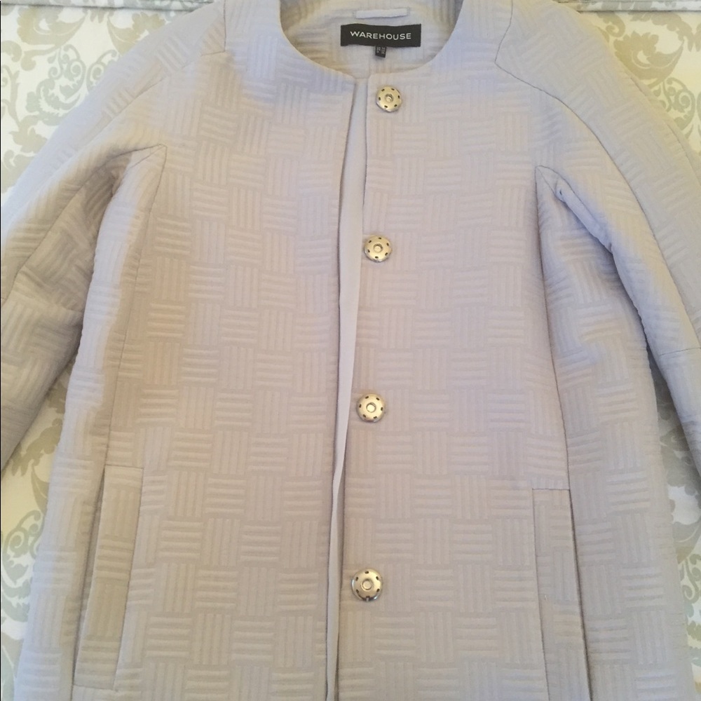 Warehouse grey top coat